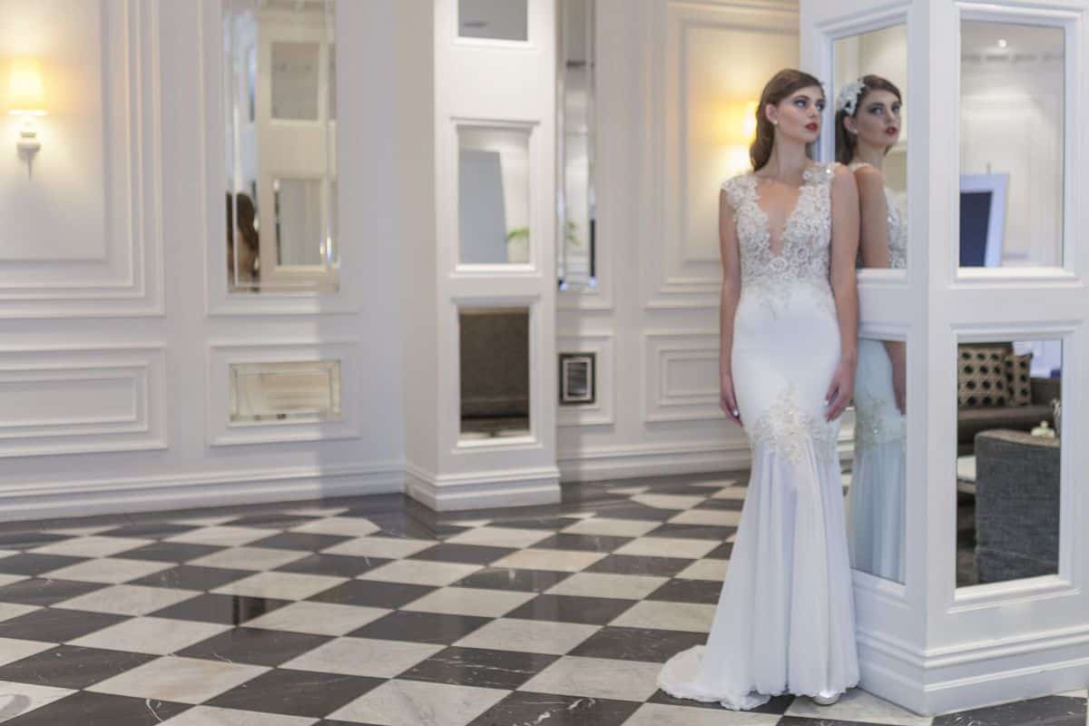 2019 Romantic Lace Couture Wedding Dress Melbourne