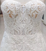 custom Beaded wedding gown Melbourne custom Beaded wedding gown Melbourne