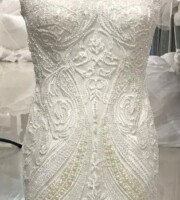 Hand beaded pearl and crystal Wedding Gown Hand beaded pearl and crystal Wedding Gown